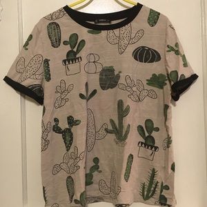 Shein Cactus Shirt 🌵